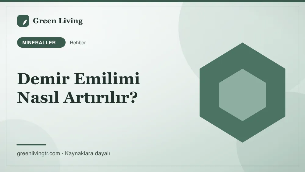 Demir Emilimi Nasıl Artırılır? — Green Living