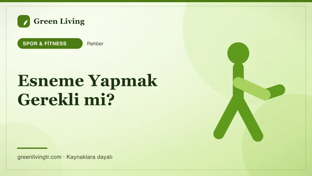 Esneme Yapmak Gerekli mi? — Green Living