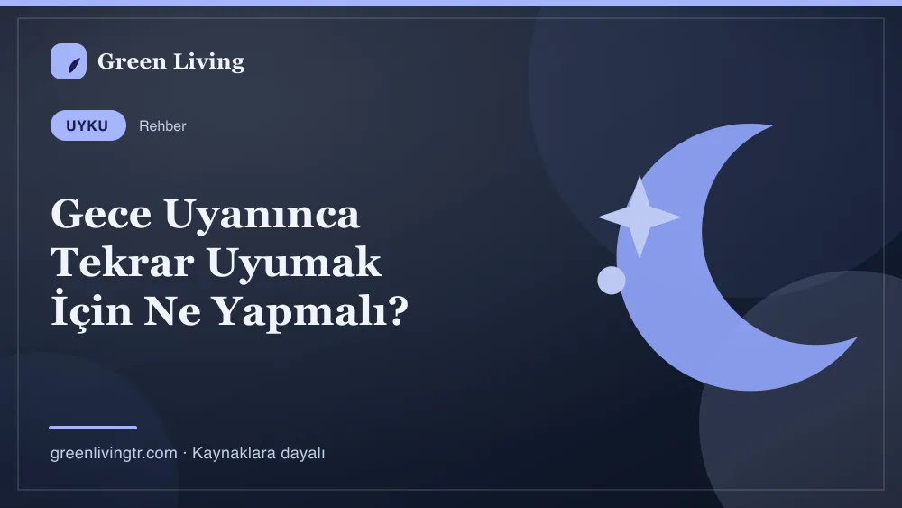 Gece Uyanınca Tekrar Uyumak İçin Ne Yapmalı? — Green Living