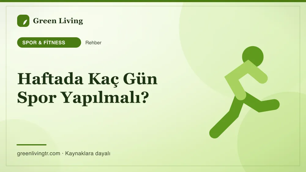 Haftada Kaç Gün Spor Yapılmalı? — Green Living