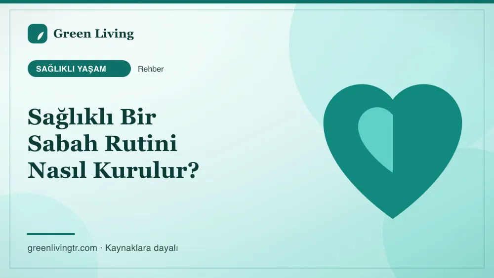Sağlıklı Bir Sabah Rutini Nasıl Kurulur? — Green Living