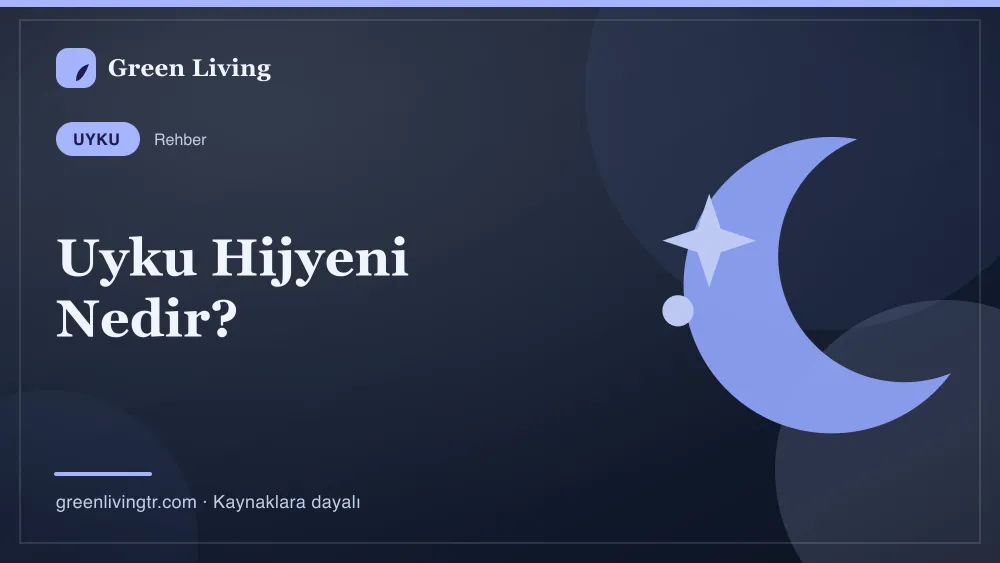 Uyku Hijyeni Nedir? — Green Living