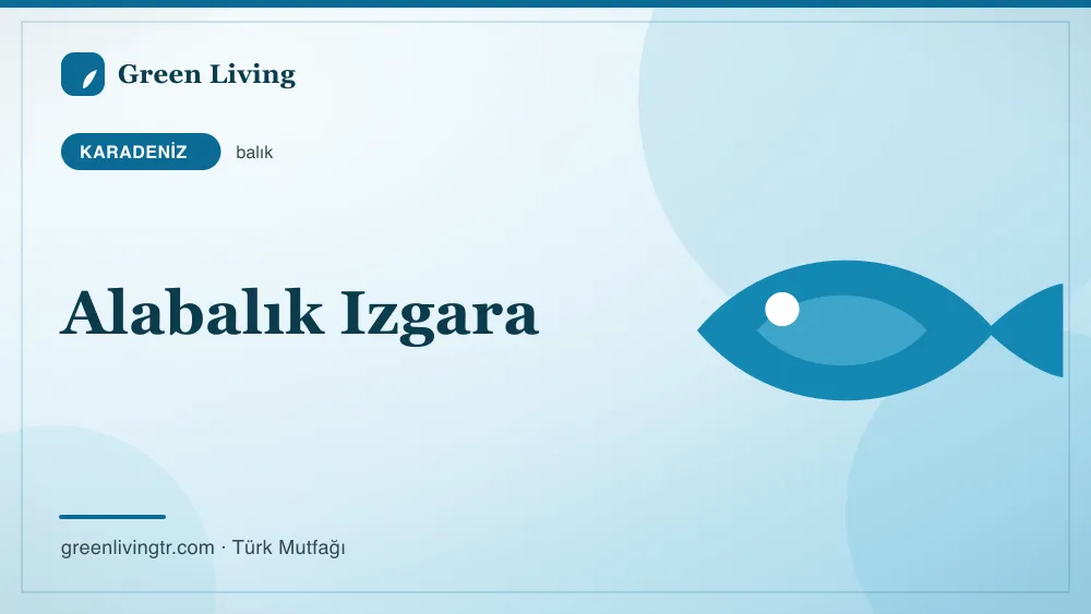 Alabalık Izgara — Karadeniz mutfağı