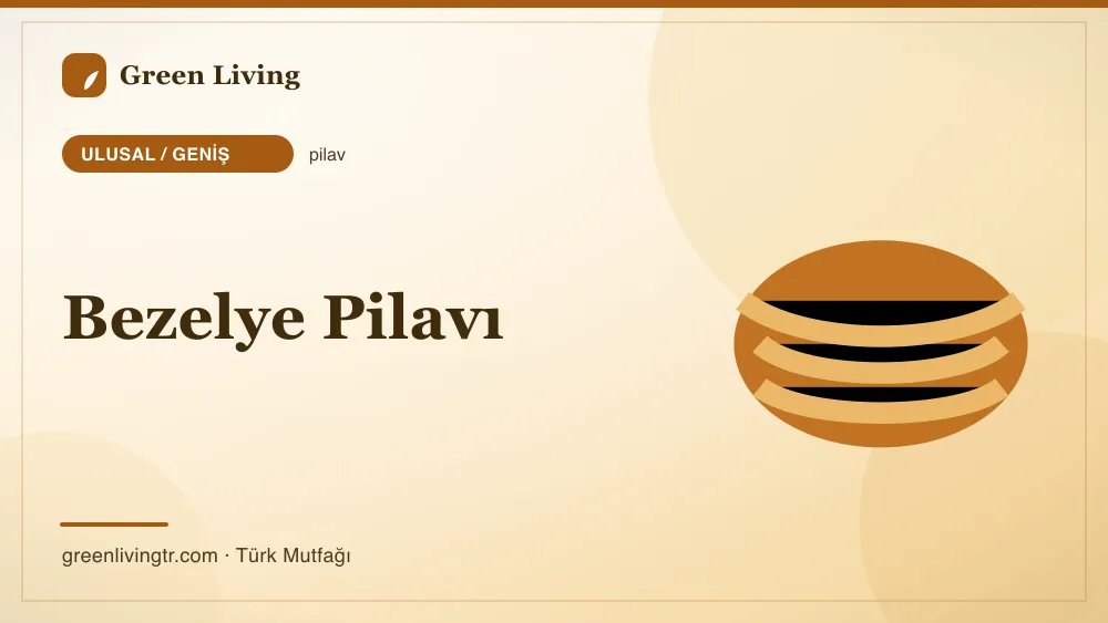 Bezelye Pilavı — Ulusal / Geniş mutfağı