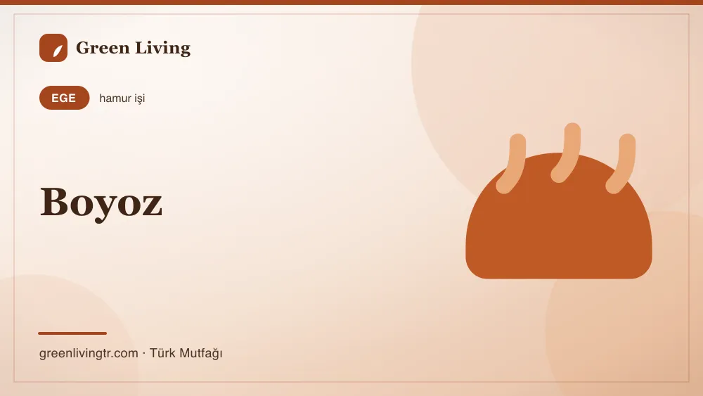 Boyoz — Ege mutfağı