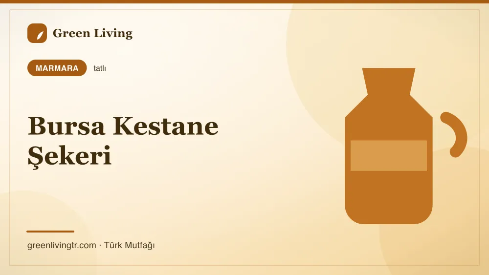Bursa Kestane Şekeri — Marmara mutfağı