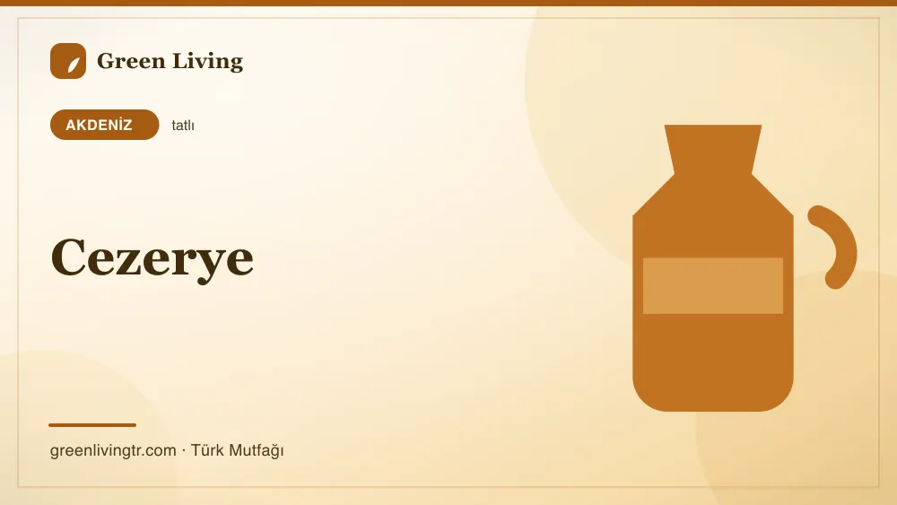 Cezerye — Akdeniz mutfağı