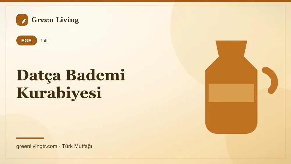 Datça Bademi Kurabiyesi — Ege mutfağı