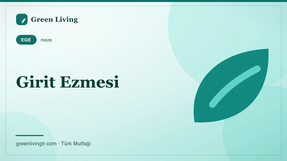 Girit Ezmesi — Ege mutfağı