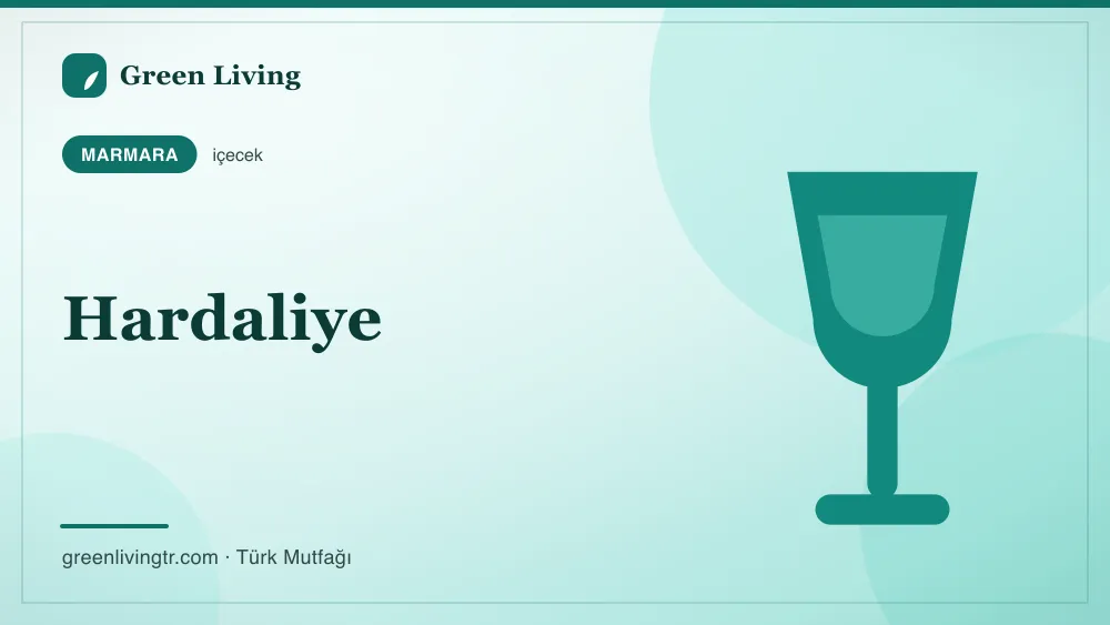 Hardaliye — Marmara mutfağı