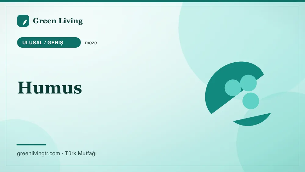 Humus — Ulusal / Geniş mutfağı