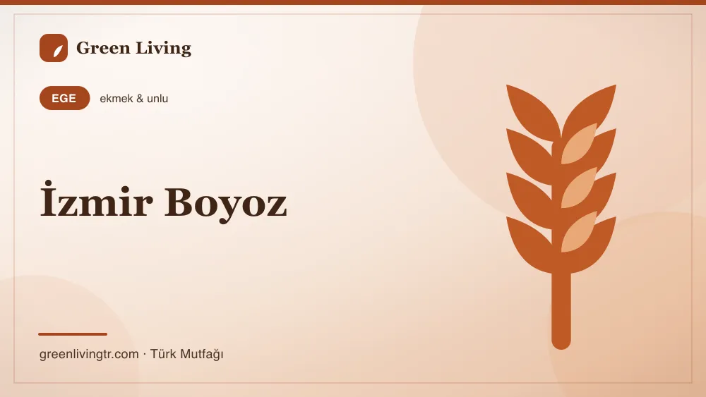 İzmir Boyoz — Ege mutfağı