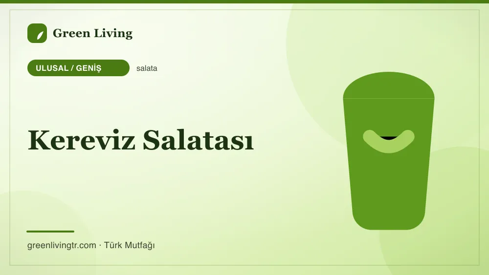 Kereviz Salatası — Ulusal / Geniş mutfağı