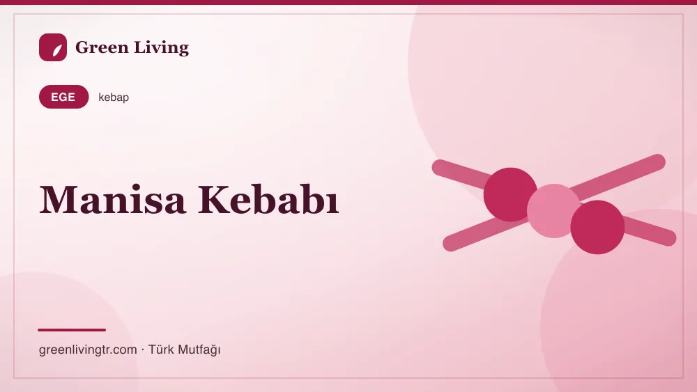 Manisa Kebabı — Ege mutfağı
