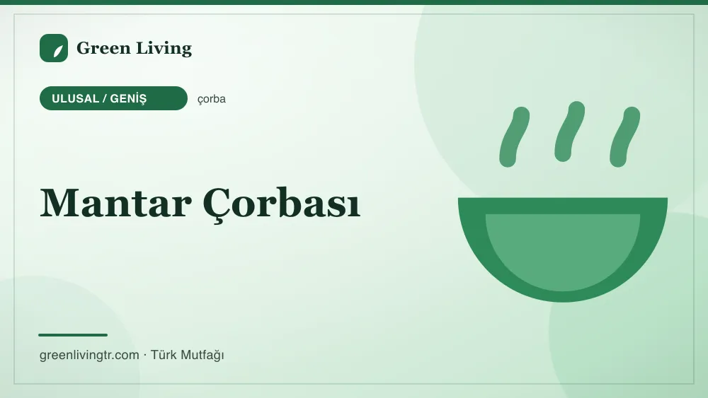 Mantar Çorbası — Ulusal / Geniş mutfağı