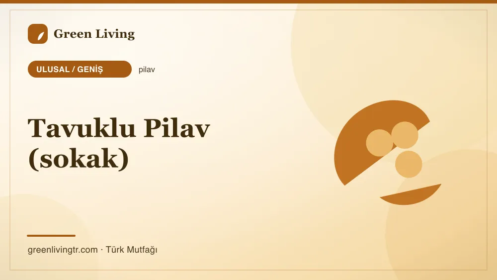Tavuklu Pilav (sokak) — Ulusal / Geniş mutfağı