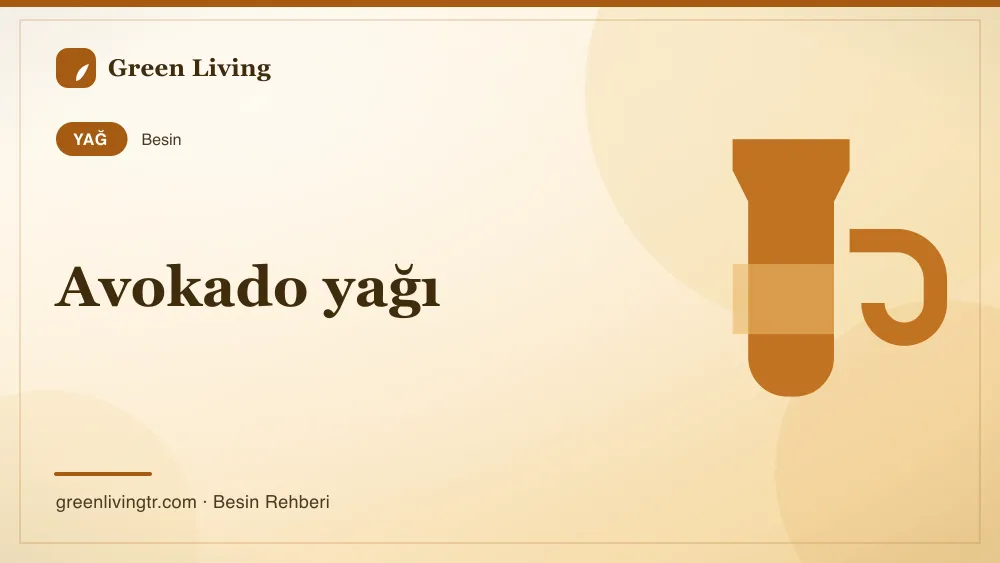 Avokado yağı — yağ