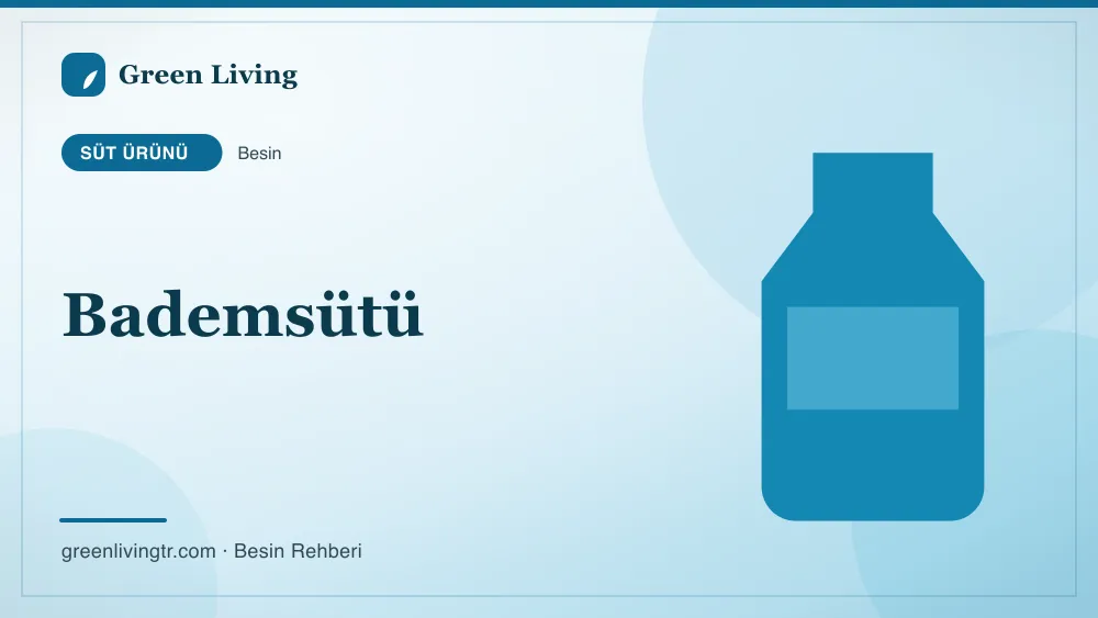 Bademsütü — süt ürünü