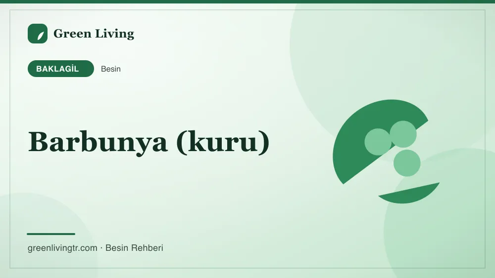 Barbunya (kuru) — baklagil