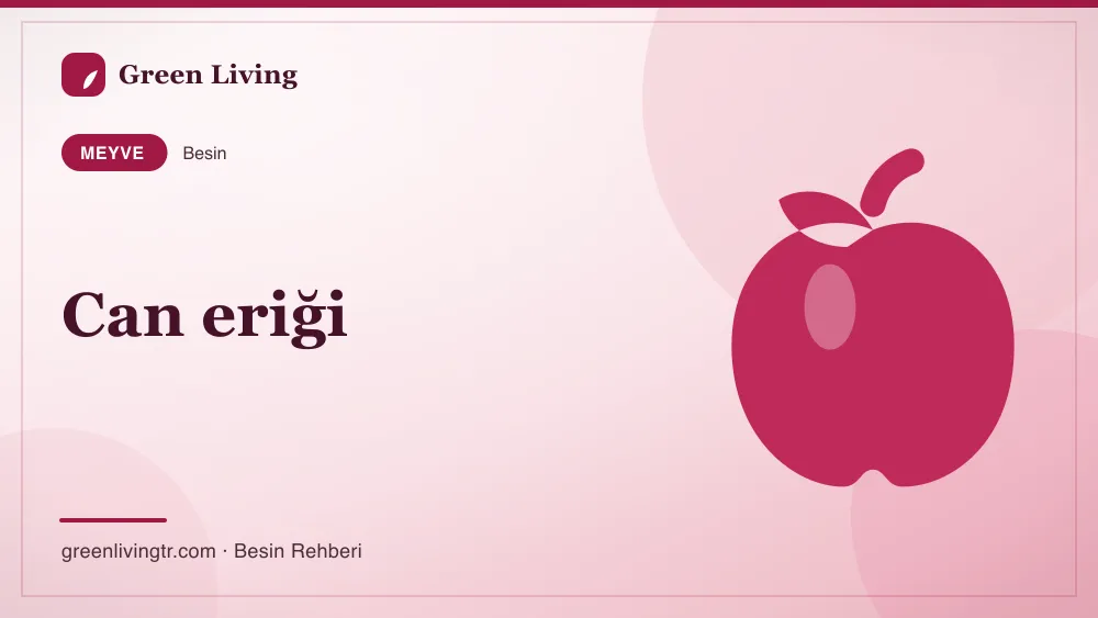 Can eriği — meyve