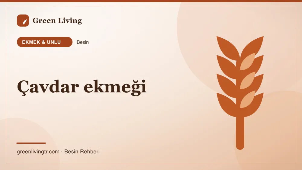 Çavdar ekmeği — ekmek & unlu