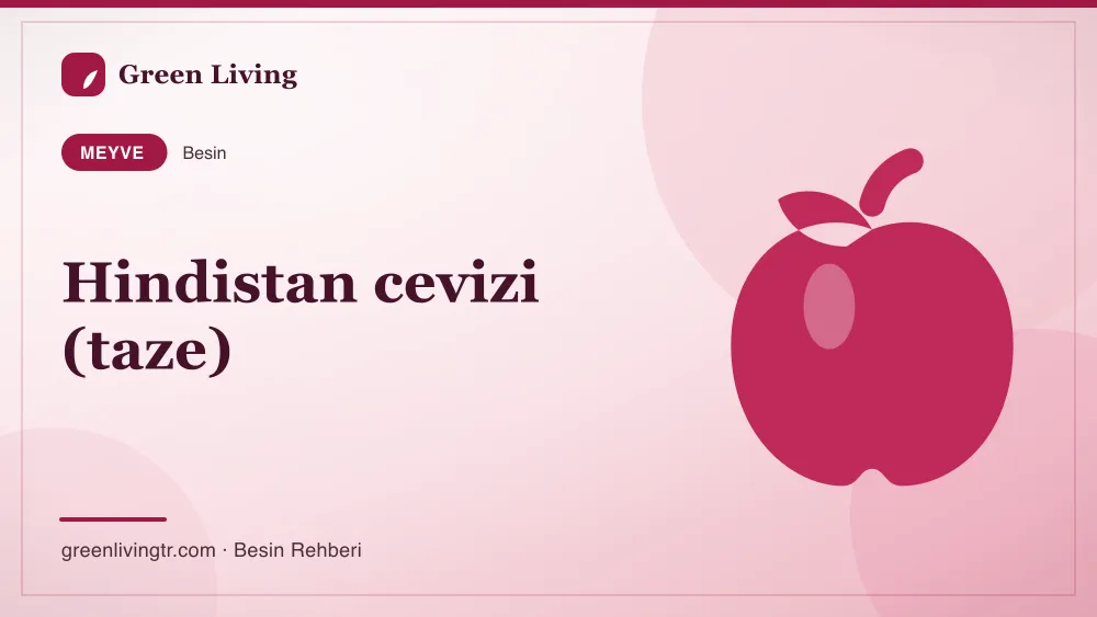 Hindistan cevizi (taze) — meyve
