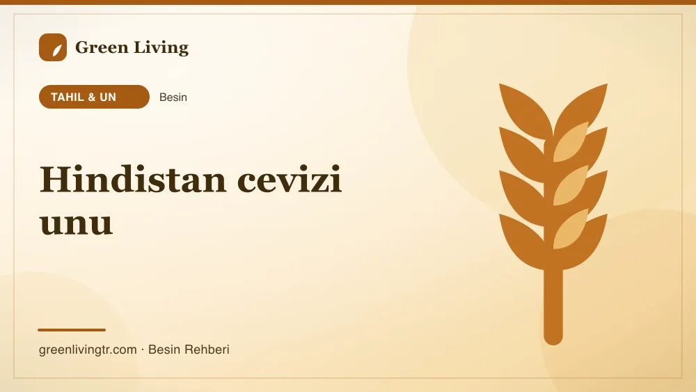 Hindistan cevizi unu — tahıl & un