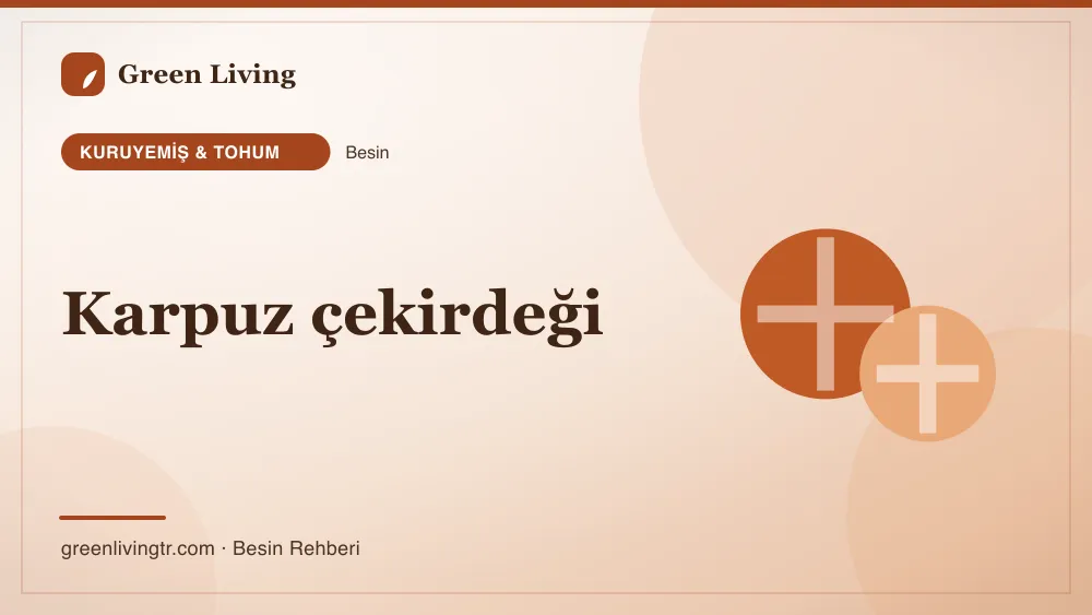 Karpuz çekirdeği — kuruyemiş & tohum