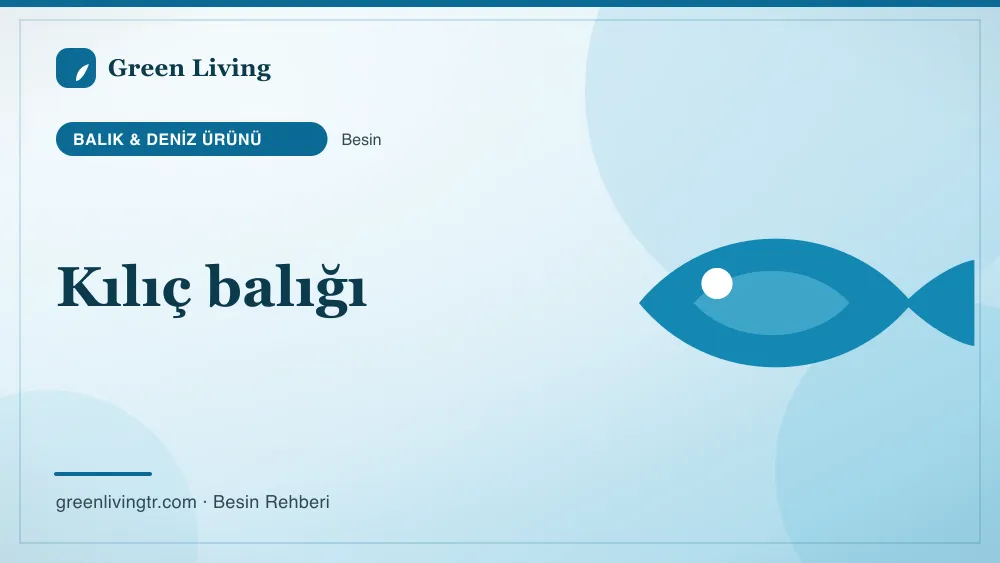 Kılıç balığı — balık & deniz ürünü