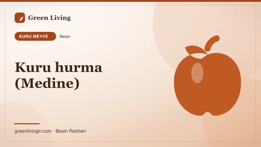 Kuru hurma (Medine) — kuru meyve