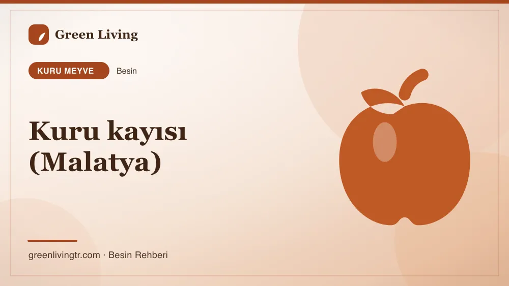 Kuru kayısı (Malatya) — kuru meyve