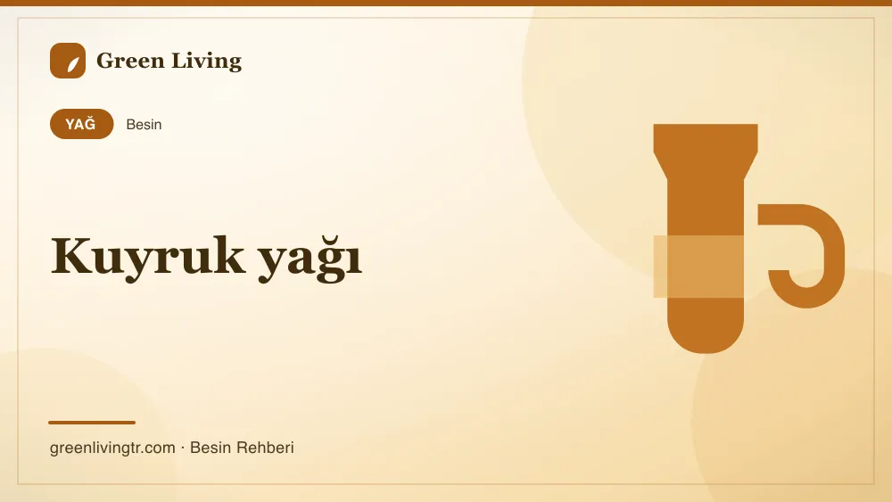 Kuyruk yağı — yağ