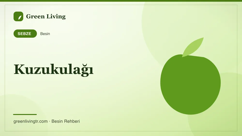 Kuzukulağı — sebze
