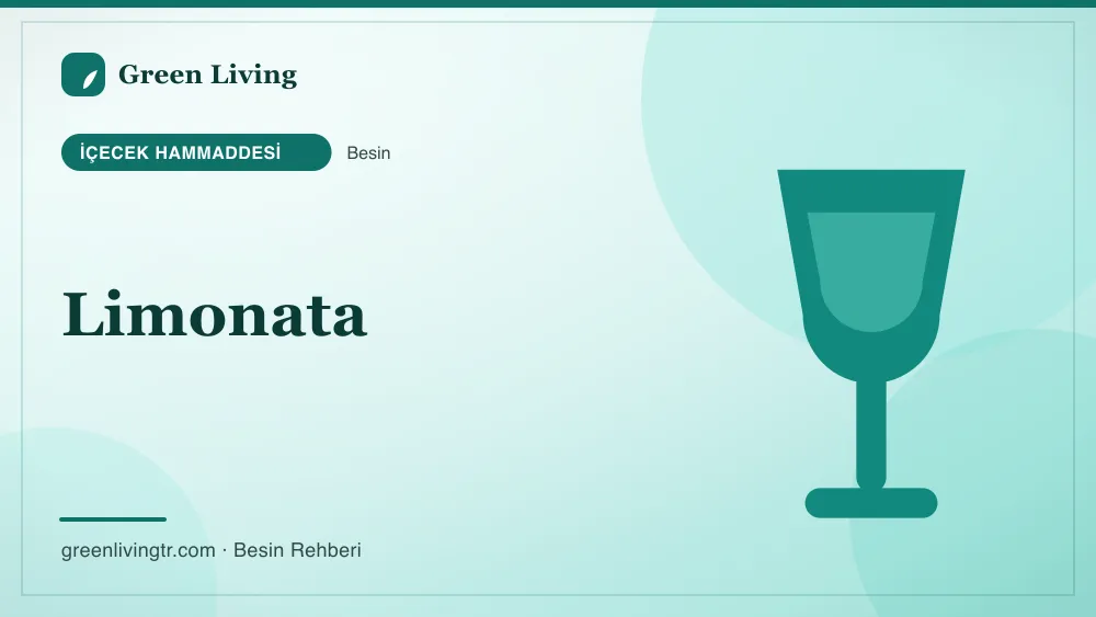 Limonata — içecek hammaddesi
