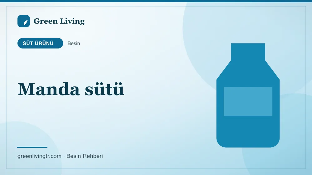 Manda sütü — süt ürünü