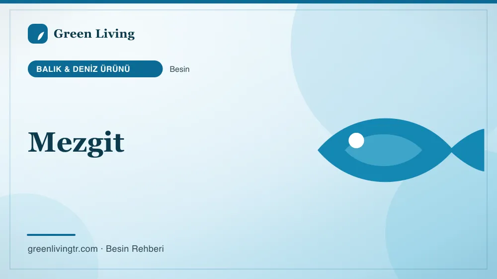 Mezgit — balık & deniz ürünü