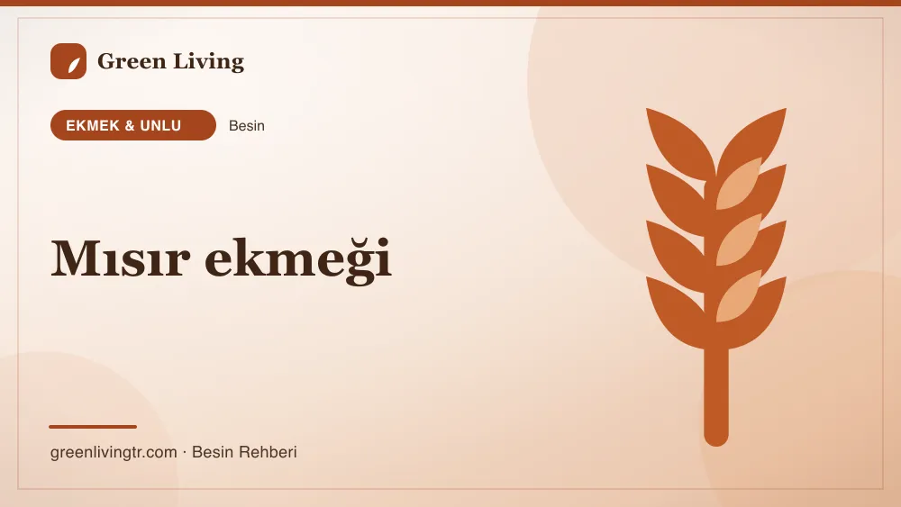 Mısır ekmeği — ekmek & unlu