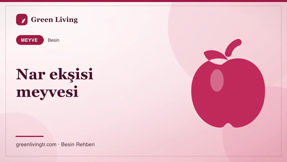 Nar ekşisi meyvesi — meyve
