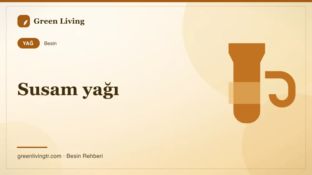 Susam yağı — yağ