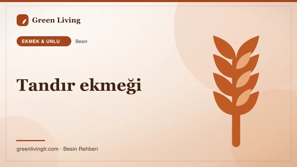 Tandır ekmeği — ekmek & unlu